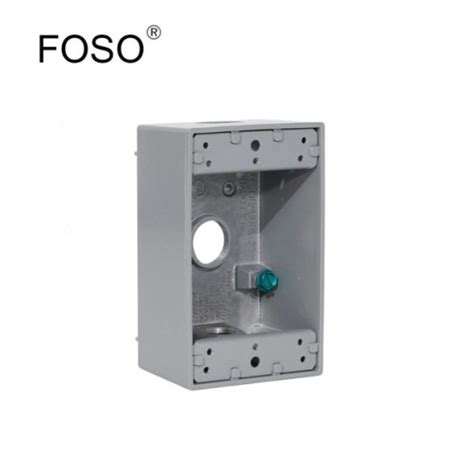 1 gang e-stop box metal|1 gang metal weatherproof box.